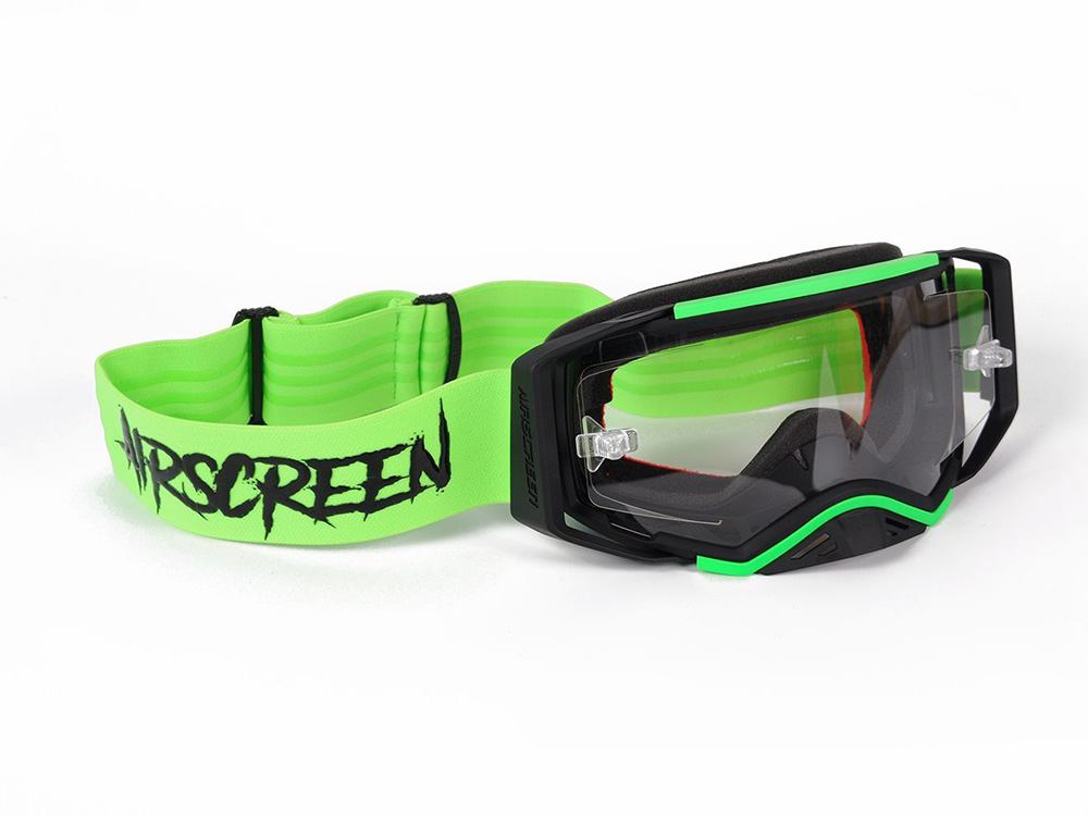 AirScreen AERO 01 EX goggle green  1